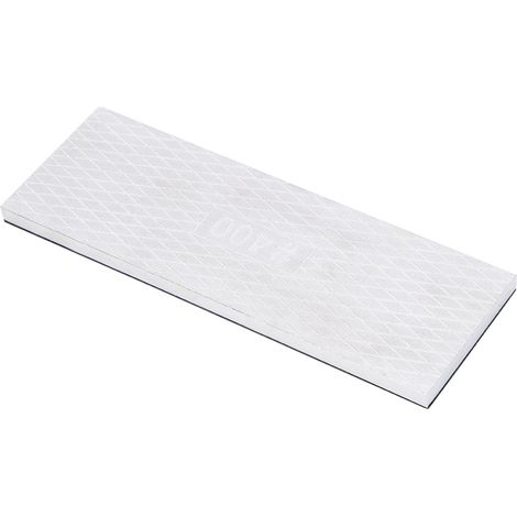 Pierre à aiguiser diamantée professionnelle, grain 400/1000, avec tapis antidérapant (1/5)