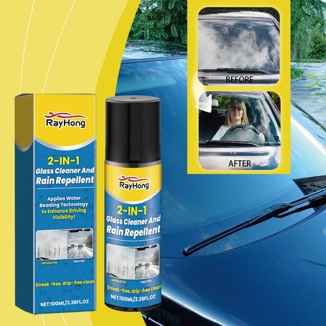 2-in-1 Autoglasreiniger und Antibeschlagspray – 100 ml -- DE (1/5)