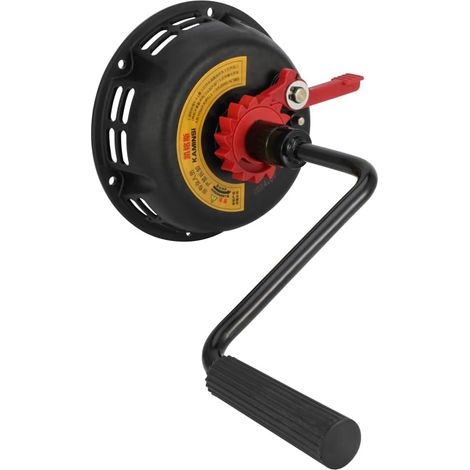 Crank Starter Motor Starter Motor Tiller for GX160 Jump Start, Pull Cord Free Start, Compatible with GX160 and B200R CT200U (1/5)