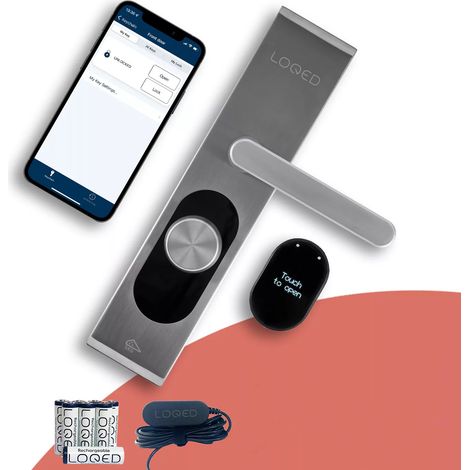 Loqed LOQED Touch cerradura inteligente acero inoxidable (1/2)
