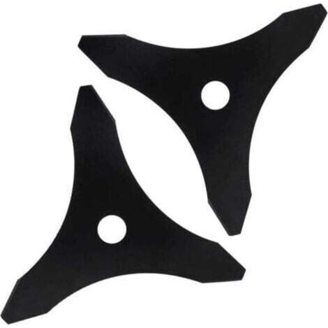 Universelles 3-Zahn-Freischneidermesser für Fresh Green Unterholz und Mäharbeiten für Stihl, Husqvarna, Mitox, Echo, Kawasaki und andere Maschinen