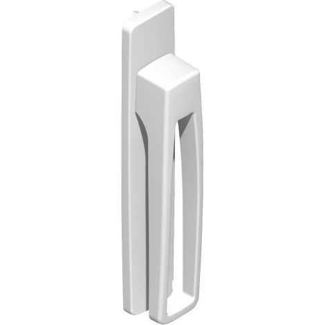 La Croisee Ds – Poignée de fenêtre saillie réduite – Finition blanche – Poignée manœuvrante pour espaces contemporains – Design moderne