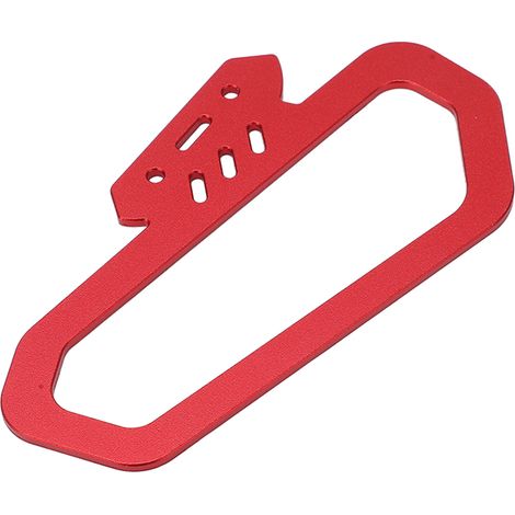 Poignée de transport en aluminium pour radiocommande RC 10PX 7PX, support amovible et remplaçable, couleur rouge. (1/5)