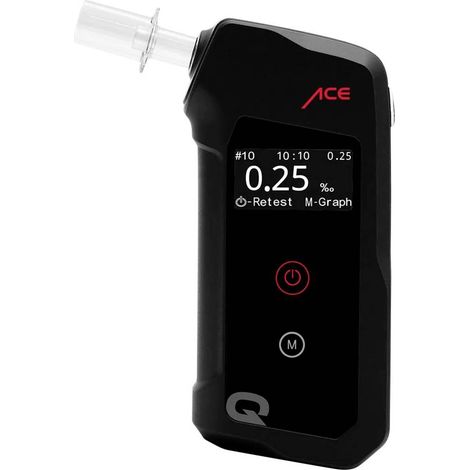 ACE Etilometro Nero 0.00 fino a 5.00 ‰
