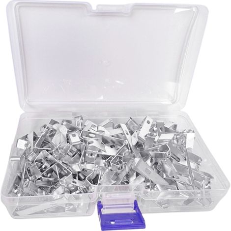 Kit di 120 ganci resistenti per appendere cornici, tele e specchi. - AquaForge