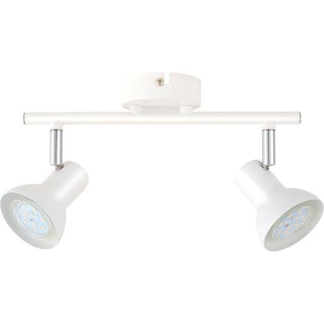 Faretto lineare doppio da soffitto Kaitola Serie GU10 Bianco