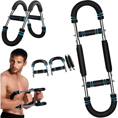 Exerciseur De Bras Twister en Forme De U,Extenseur De Poitrine Réglable,Entraînement des Biceps,Triceps,épaules,Dos,Avant-Bras Et Intérieur des Cuisses,Musculation du Haut Corps,équipement De Fitness (1/5)