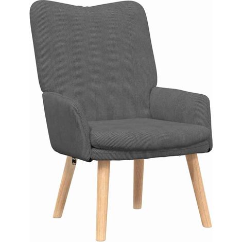 Maison Exclusive - Sessel Dunkelgrau 63 x 67 x 94 cm Stoff (1/5)