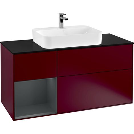 Meuble sous-lavabo Villeroy & Boch F412HGHB Finion F41 (1/2)