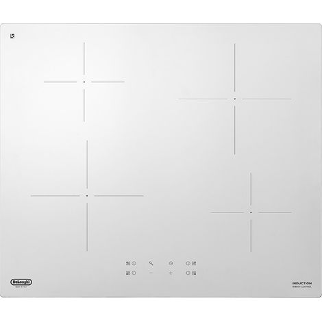 Placa inducción DeLonghi PIB62 blanca 7200 W 60 cm