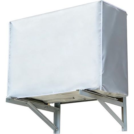 Funda para aire acondicionado exterior，resistente al polvo，contra el viento y la arena (80 × 30 × 57 cm) (1/5)