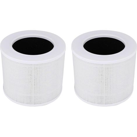 2-teiliger Ersatzfilter für Core Mini-RF Luftreiniger, kompatibles Ersatzteil, einfacher Austausch, langlebige Qualität, ideal zur Reinigung der Raumluft, Packung mit 2 Stück. (1/5)