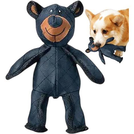Kaelt - Jouet pour chien ours incassable Jouet ours indestructible pour chien, jouet en peluche incassable et couinant, JOUET (1/5)