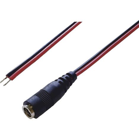 BKL Electronic 075905-750 Connecteur DC raccord DC - étamé 2.5 mm 0.75 m 1 pc(s) Single C669762