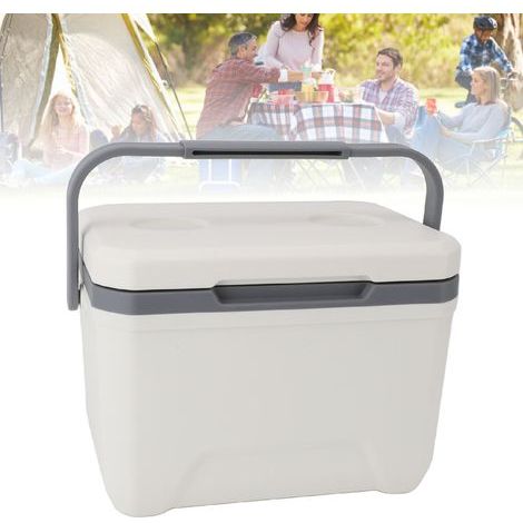 Glacière Portable 6L Isotherme Ultra-Légère PU PP - Boîte Ice Chest Camping BBQ Pique-Nique (1/4)