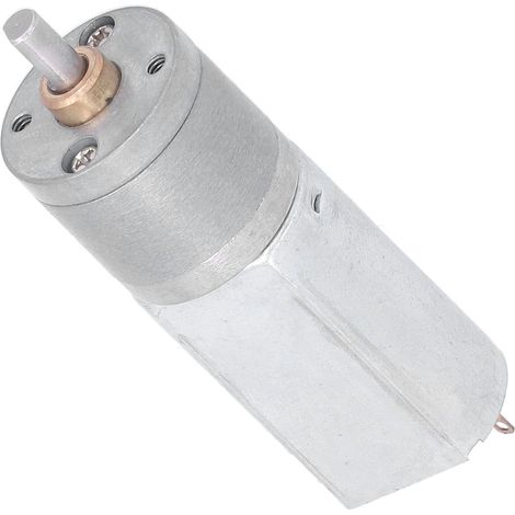 Moteur Électrique Réducteur 12V 50Tr/min Mini Professionnel Engrenage CC pour Projet DIY (1/5)