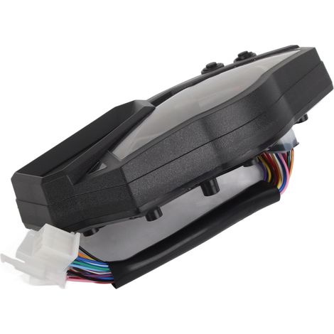 Compteur LCD Moto Vitesse Jauge Carburant 15000 Tr/min pour Ninja 300, Odomètre Étanche, Indicateur de Réservoir, Tableau de Bord (1/5)