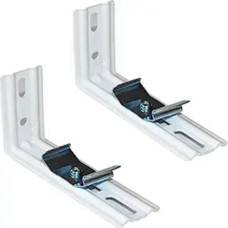 127 Seven-Character Code White + Curtain Top Code Original Color, Seven-Character Code Curtain Bracket Installation Code Curtain Accessories (1/5)