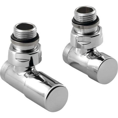Sapho Compact - Eck-Anschlussset, manuell, Chrom CP5015S