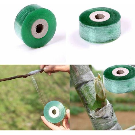Ruban de greffage pour jardin, film extensible Parafilm pour arbres fruitiers, sécateurs et greffage (lot de 2), outil de jardinage (1/5)