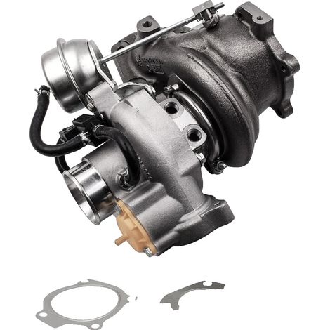 Turbolader, Aluminiumkonstruktion, Leistungssteigerung des Motors, Silber (1/5)