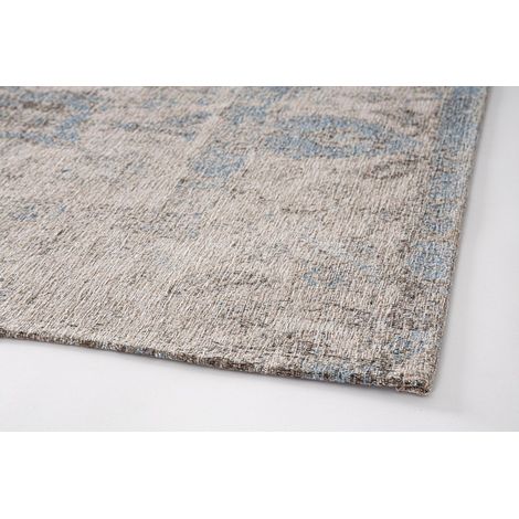 Tappeto da interno Chrea Blu Fronte in 50% ciniglia, 30% poliestere e 20% cotone. retro in latex. -200 x 290 cm (1/3)