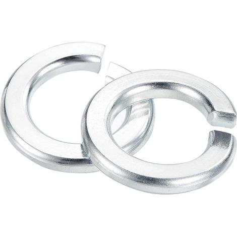 10Pcs Rondelle Grower 3/4" Rondelles Grower Argent Bleu (1/5)