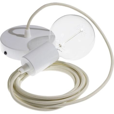Lampada sospensione creative cables rm00 porcellana 53W 20 cm (1/3)