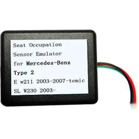 Capteur de présence de siège automatique de type 2 compatible avec les modèles W220, W163, W210, W203, W168 et W639. (1/5)