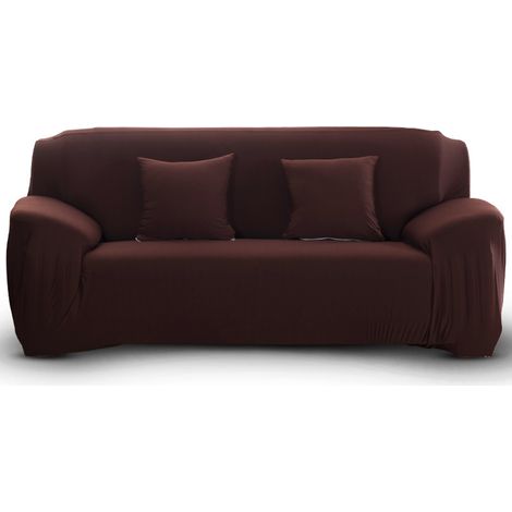 Housse De Canapé - Extensible 1 2 3 Ou 4 Places - Tissu Polyester Et Spandex - Pour Canapé Droit Ou D'Angle - 1 Pièce (1/5)