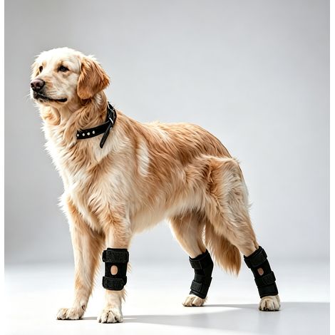 Genouillère de protection pour chien et chat protection articulaire rotulienne aide à la rééducation pour luxation des ligaments et articulations (1/3)