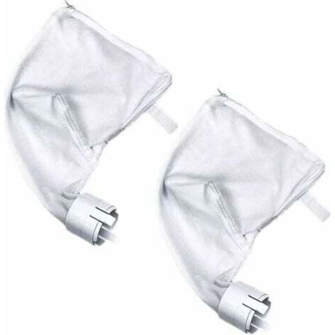 Aiperq Tigrezy Confezione da 2 sacchetti filtro di ricambio con cerniera per pulitore per piscine Polaris 360 e 380