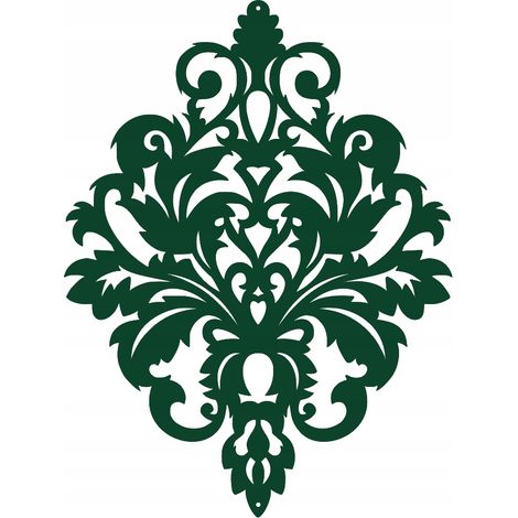 Lampada a sospensione traforata Z16, decorazione GLAMOUR, verde