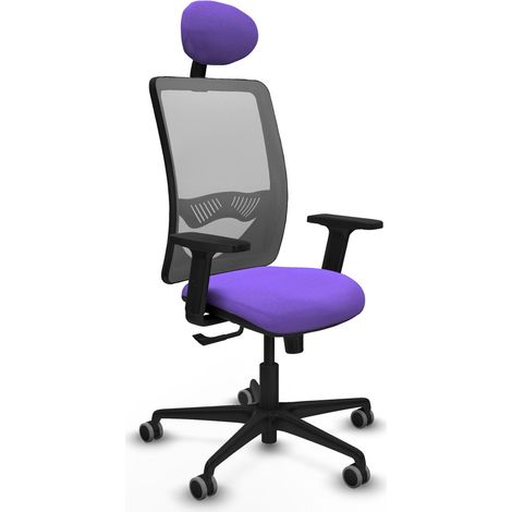 Chaise de bureau piqueras y crespo Zulema noir 120 kg (1/2)