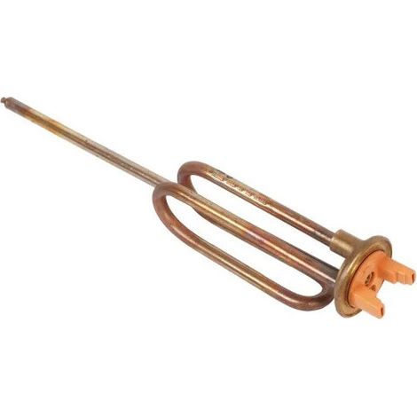 Gebogene Heizpatrone Länge 278mm 1200W Tauchheizkörper mit Flansch