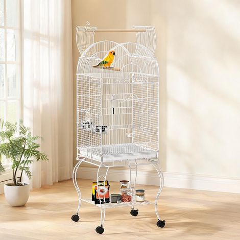 Cage pour oiseaux blanco en acero 51 x 51 x 153 cm (1/5)