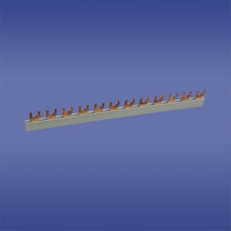 Binario di collegamento elektro-plast s-541f-12 isolato 63 A 12 mm² (1/2)