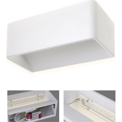 Aplique EDNA 1x6W LED 520lm 3000K L.20xAn.10xAl.8cm Arena