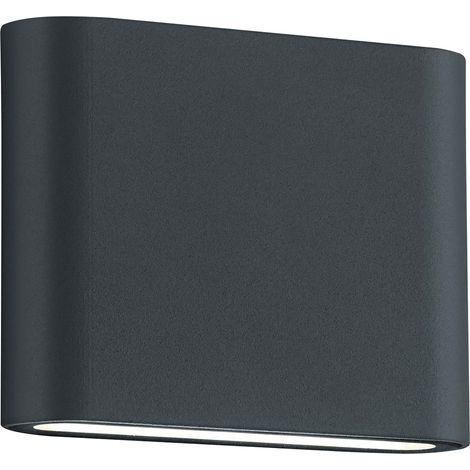 Applique da Esterno a LED in Alluminio Antracite (1/2)