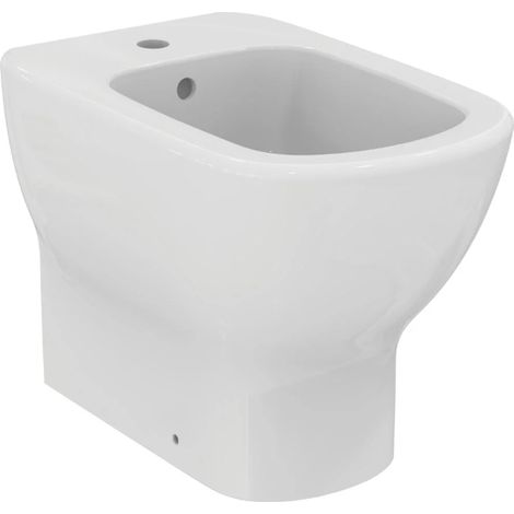 Wandbündiges Stand-Bidet glänzend weiß - Ideal Standard Tesi New