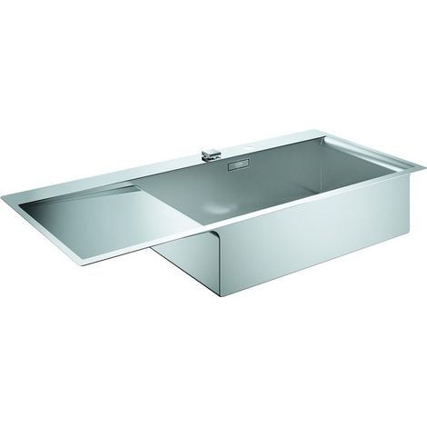GROHE 31582SD0 - K1000 Fregadero de acero inoxidable con escurridor