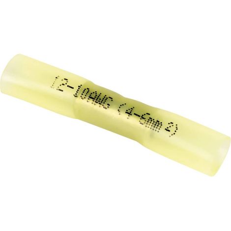 CellPack 456332 Connettore a pressione, 4 mm² 6 mm² Completamente isolato Giallo 20 pz.