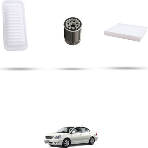 Kit tagliando 3 filtri compatibile con Toyota Premio 1.5 80kw dal 2001 (1/5)