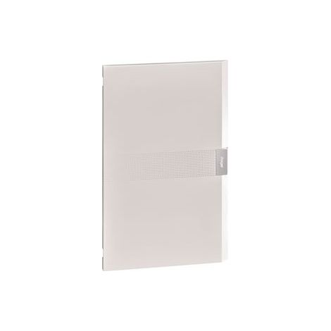 Porte opaque pour coffret vega largeur 18 modules hauteur 3 rangées HAGER VZ318P (1/2)