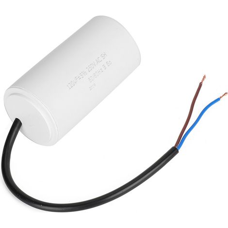 CBB60 Betriebskondensator mit Anschlusskabel 250 V AC 120 µF 50/60 Hz für Motor-Luftkompressor (1/5)