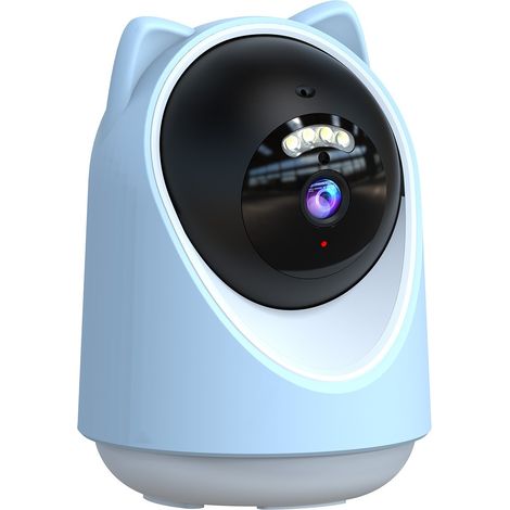 Filiyano-Caméra pour animaux de compagnie avec intelligence artificielle et pointeur laser - Blanche : Jouet et moniteur intelligent télécommandé pour (1/4)