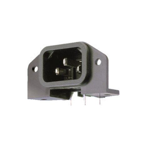 IEC 320 Anschlussdose für Leiterplatte schwarz Electro Dh 31.211/T9 8430552027965