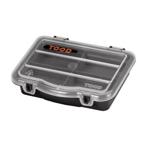 BOÎTE DE RANGEMENT ALUTEC TO 704 (L X L X H) 120 X 90 X 30 MM NOMBRE DE COMPARTIMENTS: 4 1 PC(S) (1/3)
