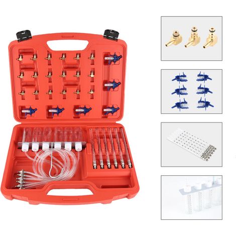 36pcs Injecteur diesel Testeur de rampe commune Les injecteurs vérifient le débit de retour (1/4)