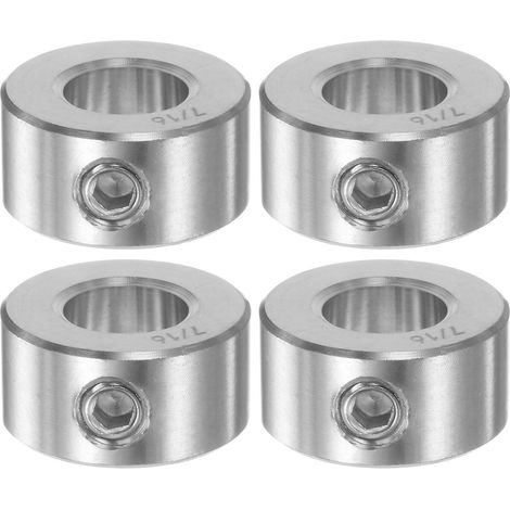 4pcs Bague de Réglage Bague Arrêt d'axe Butée Arbre 7/16" Alésage (1/5)